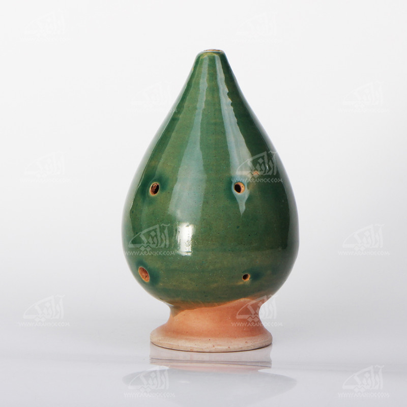 سوتک سفالی آرانیک لعاب ساده طرح سرو مدل 1617300005