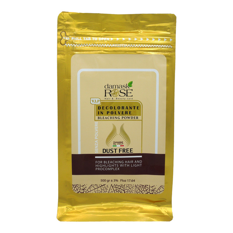 پودر دکلره داماسک رز مدل 1 وزن 500 گرم