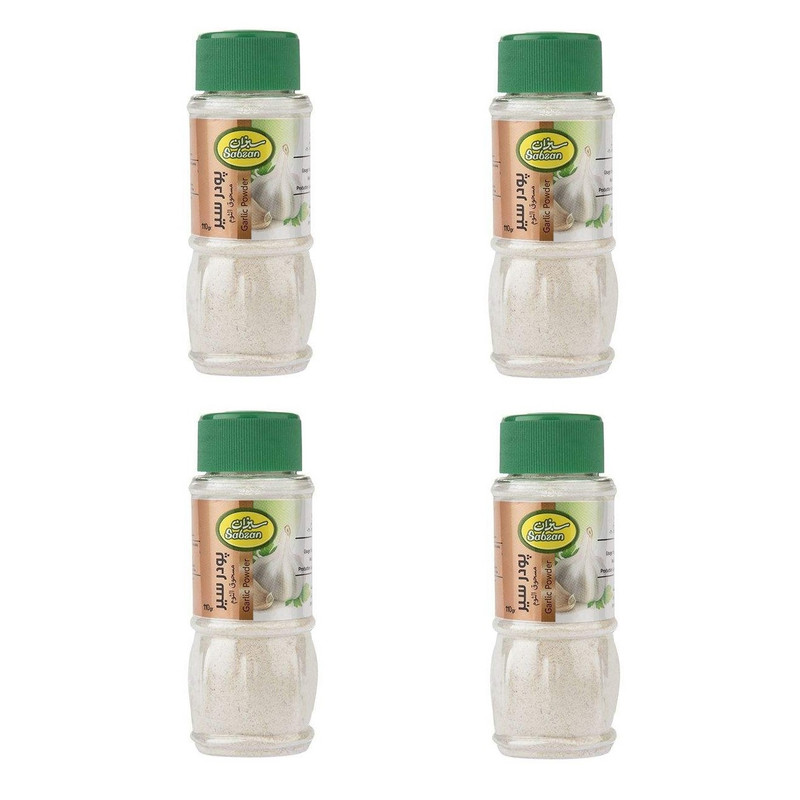 پودر سیر سبزان - 110 گرم بسته 4 عددی