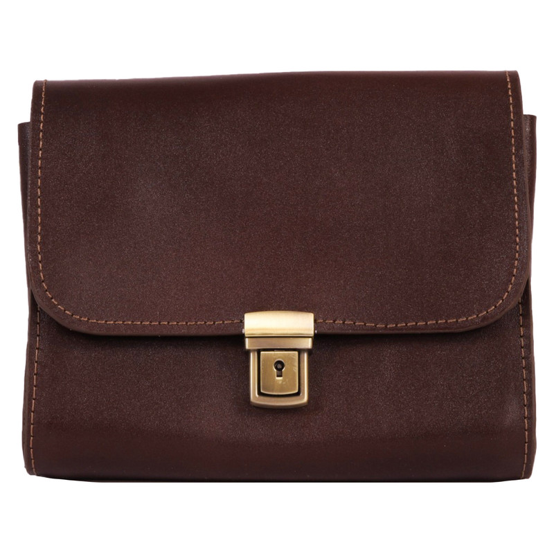 کیف رودوشی زنانه چرم اشرافی مدل مهنیا کد7