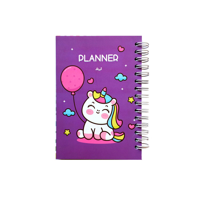 خرید و قیمت دفتر برنامه ریزی 100 برگ آبرنگ کد 220