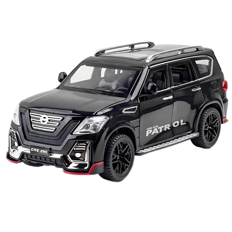 ماکت ماشین ناب سل مدل نیسان پاترول فلزی دودزا کد v6