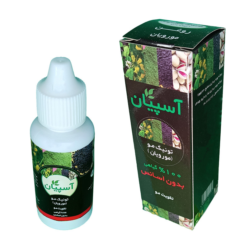 روغن تقویت مو فدک مدل آسپیان حجم 30 میلی لیتر