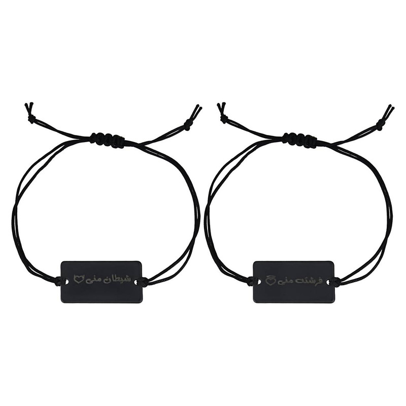 دستبند مدل فرشته منی بسته 2 عددی