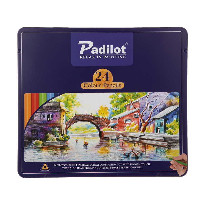 مداد رنگی 24رنگ پادیلوت مدل F-80224-1