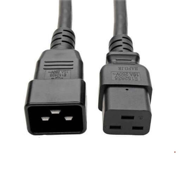 کابل برق بک تو بک بافو مدل 3x1.5 mm-C20-C19 طول 0.6 متر