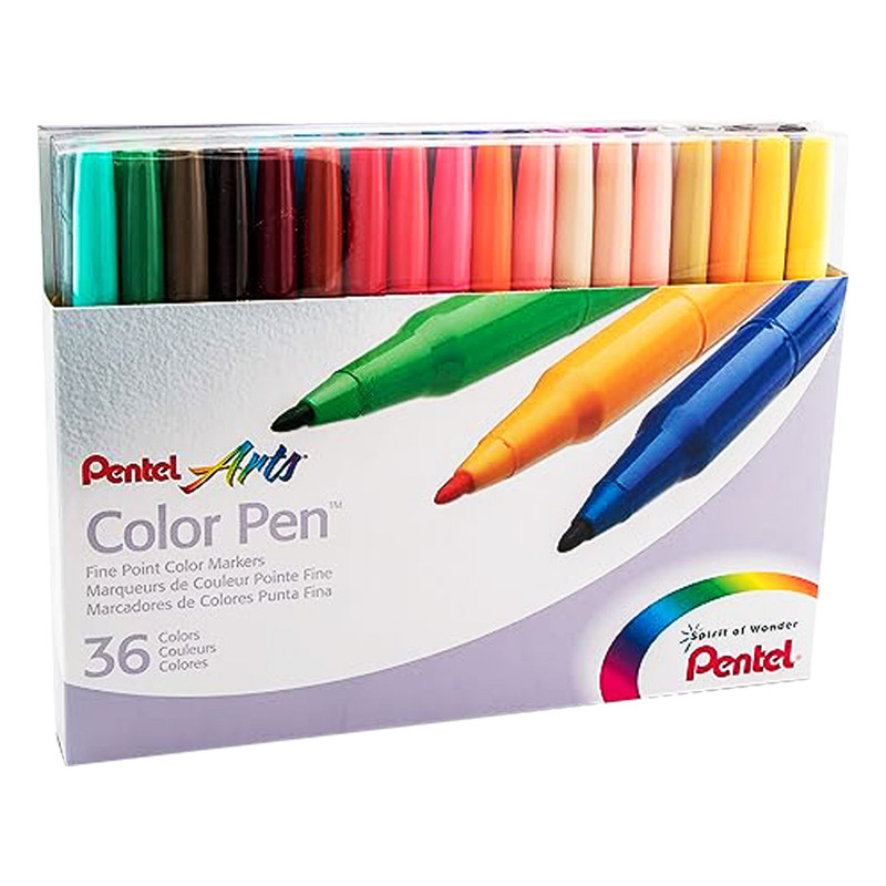 ماژیک رنگ آمیزی 36 رنگ پنتل کد S360-36
