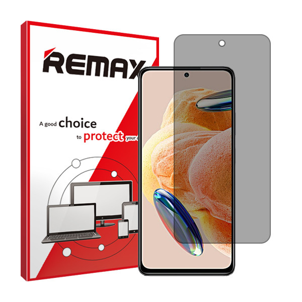 خرید و قیمت محافظ صفحه نمایش حریم شخصی ریمکس مدل HyPRV مناسب برای گوشی موبایل شیائومی Redmi Note 12 Pro 4G