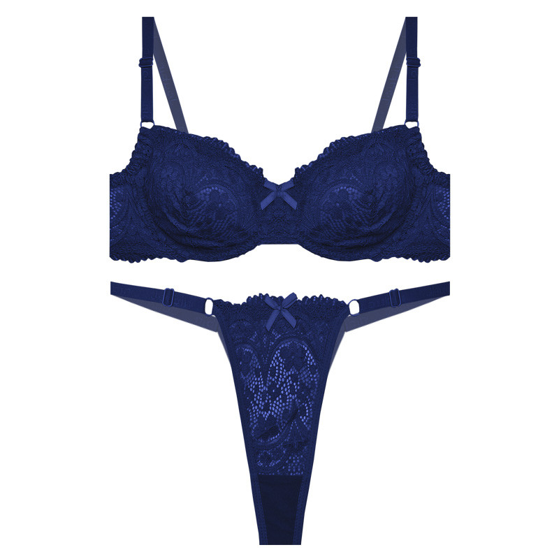 خرید و قیمت ست شورت و سوتین زنانه مدل ریکو توری کد 13556jo