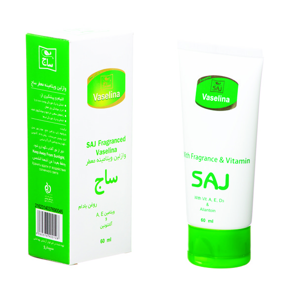 خرید و قیمت وازلین ساج مدل روغن بادام حجم 60 میلی لیتر