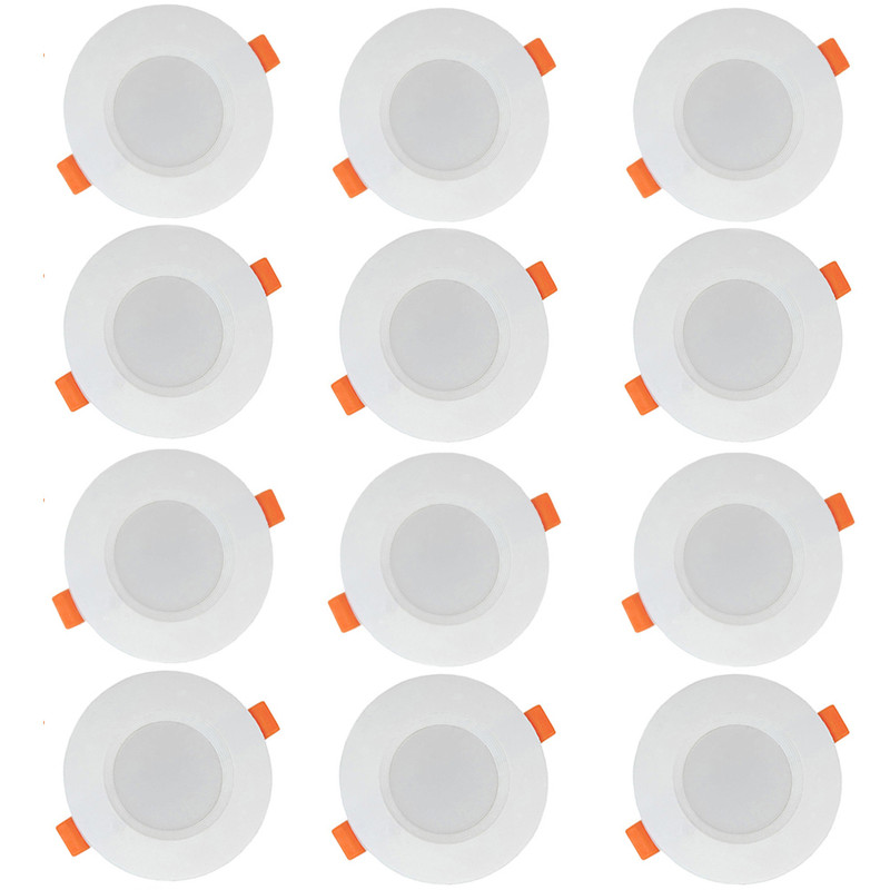 پنل ال ای دی 7 وات دیسانور مدل توکار ماهور بسته 12 عددی