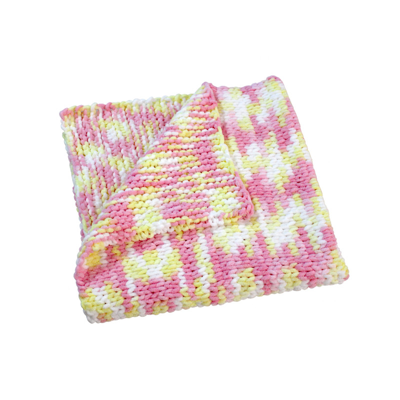 پتو نوزادی طرح پافی 01 سایز 80×90 سانتیمتر