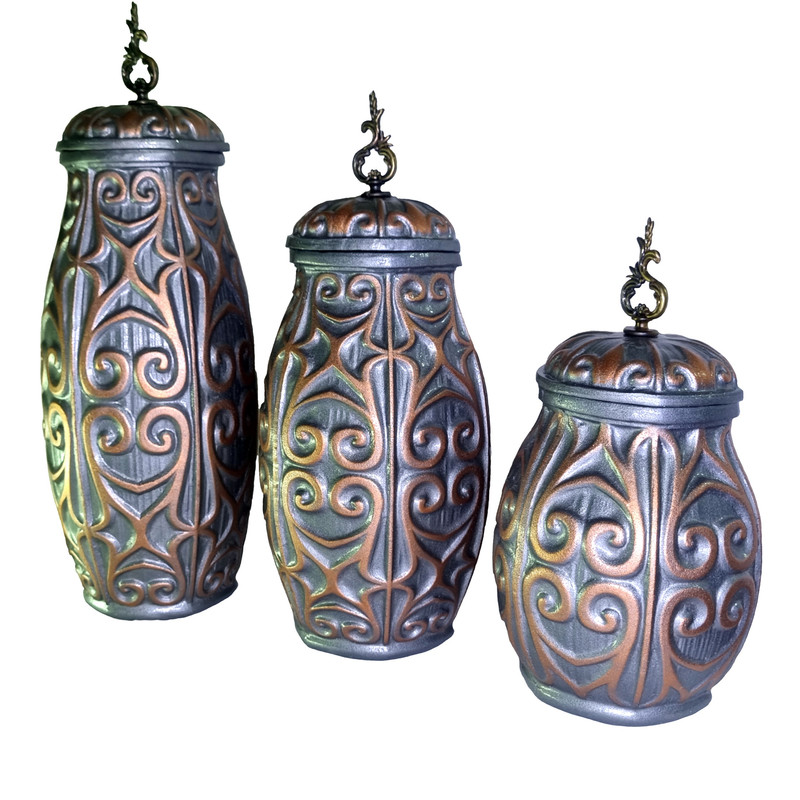 خرید و قیمت بانکه سرامیکی مدل اسلیمی بسته 3 عددی