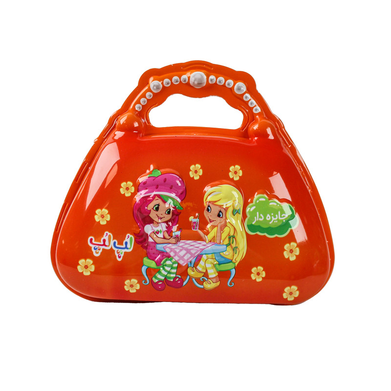 خرید و قیمت خوراکی شانسی کیف لپ لپ طرح دختر توت فرنگی کد O