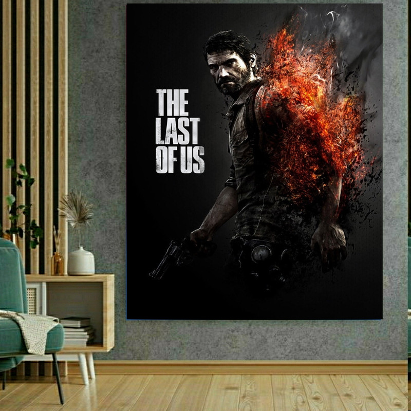 خرید و قیمت پوستر طرح گیم last of us کد FP104564