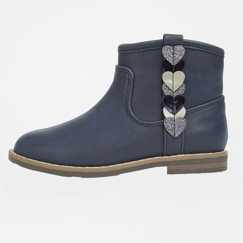 نیم بوت دخترانه جورج مدل heart