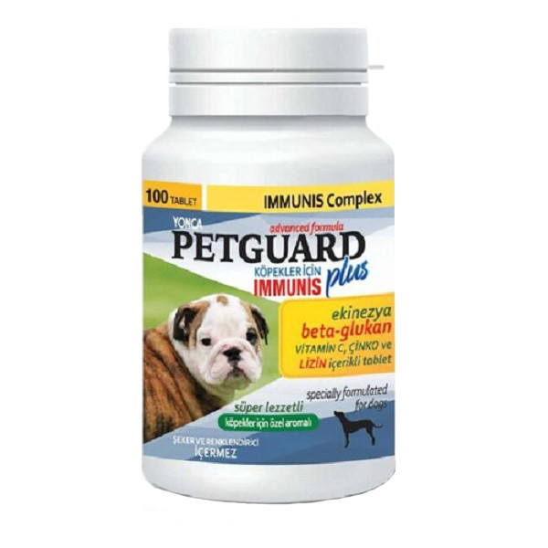 قرص سگ بتاگلوکان پتگارد مدل Immunis بسته 100 عددی