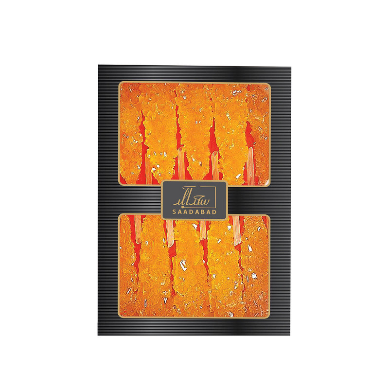 نبات نی دار زعفرانی سعدآباد بسته 10 عددی