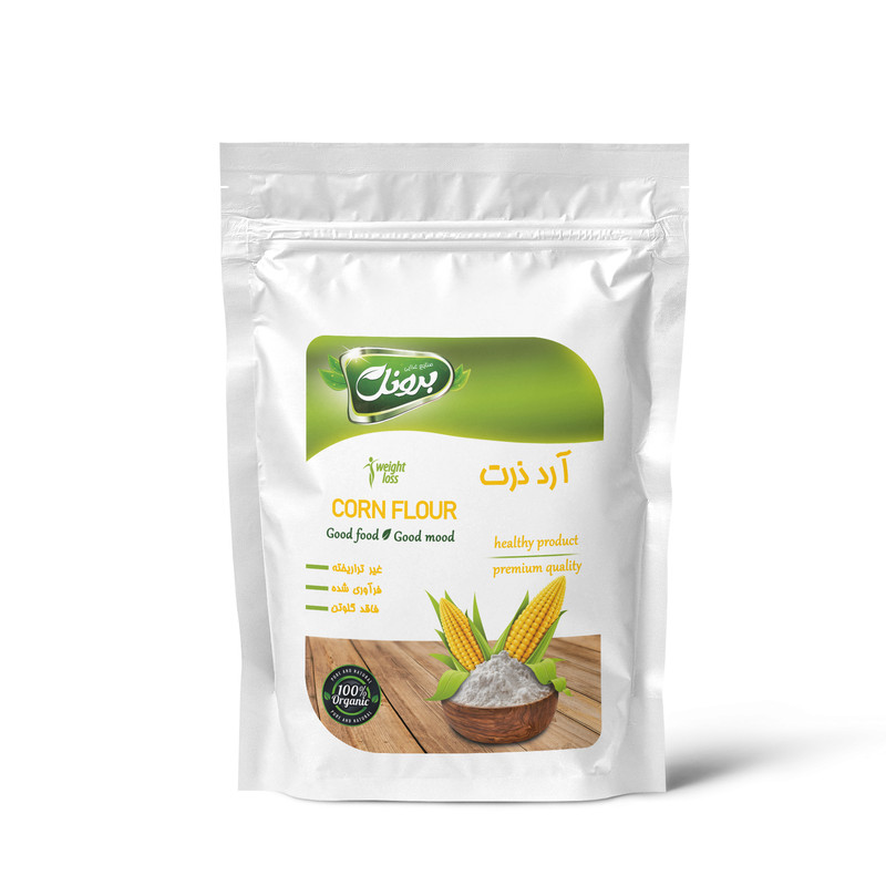 خرید و قیمت آرد ذرت برونل - 150 گرم