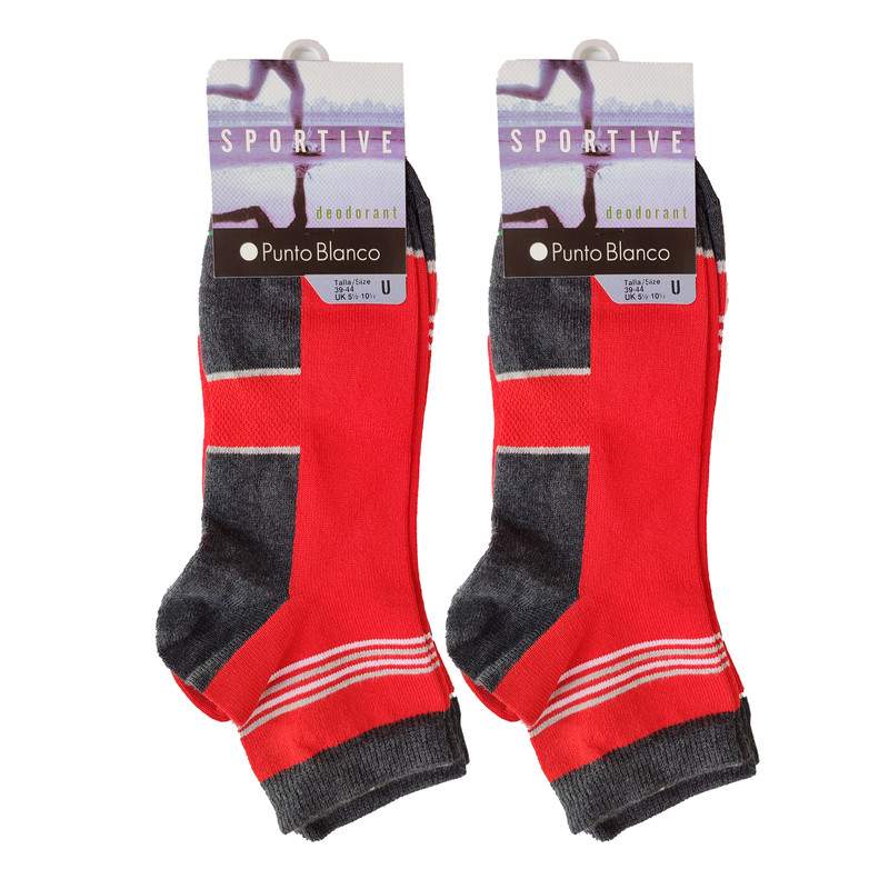 خرید و قیمت جوراب مردانه پونتو بلانکو مدل کتان اسپرتیو 599-00-74714 بسته دو عددی