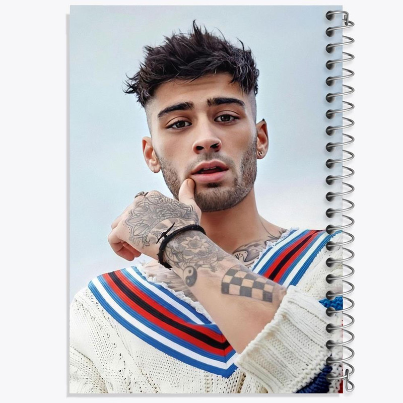 دفتر مشق 50 برگ خندالو مدل زین مالیک گروه موسیقی وان دایرکشن One Direction کد 18937
