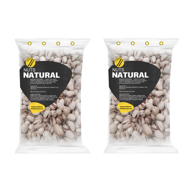 پسته کله قوچی خام نچرال - 1 کیلوگرم بسته 2 عددی