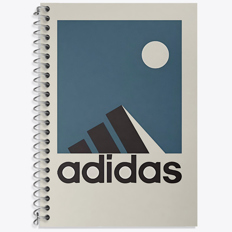 دفتر لغت 50 برگ خندالو طرح آدیداس (Adidas) کد N5100