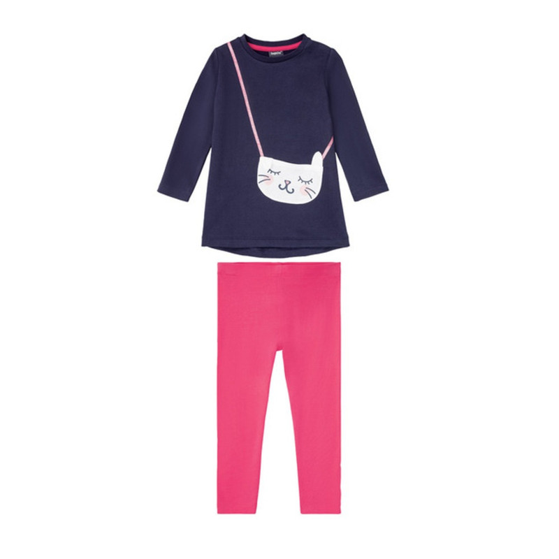 ست تونیک و لگینگ دخترانه لوپیلو مدل 9961352