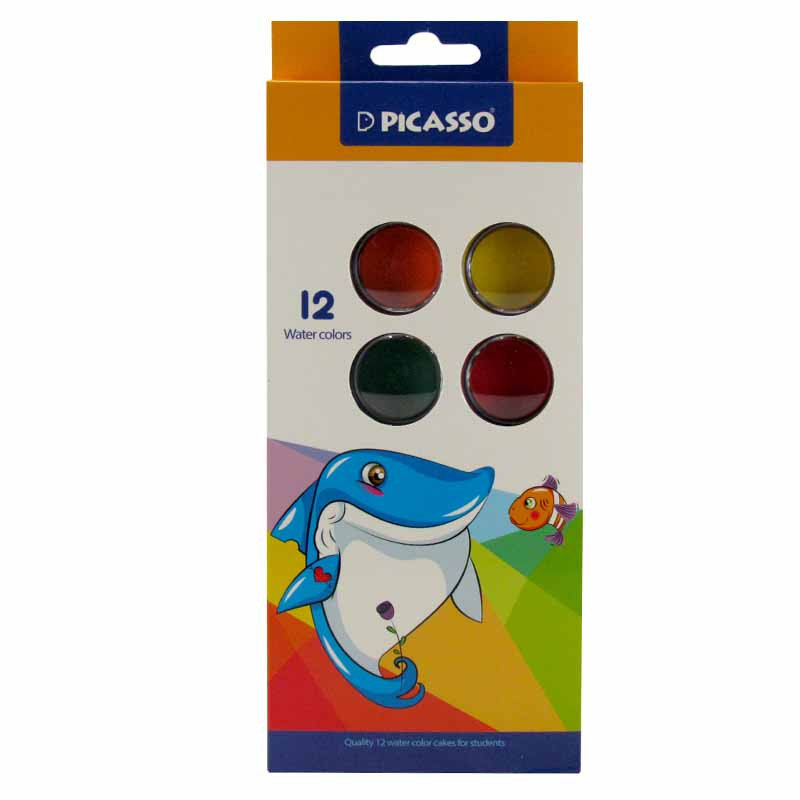 آبرنگ 12 رنگ پیکاسو کد 144955