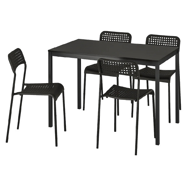 میز و صندلی ناهارخوری 4 نفره ایکیا کد 790.106.90 TÄRENDÖ / ADDE