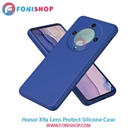 قاب سیلیکونی محافظ لنزدار گوشی آنر Honor X9a