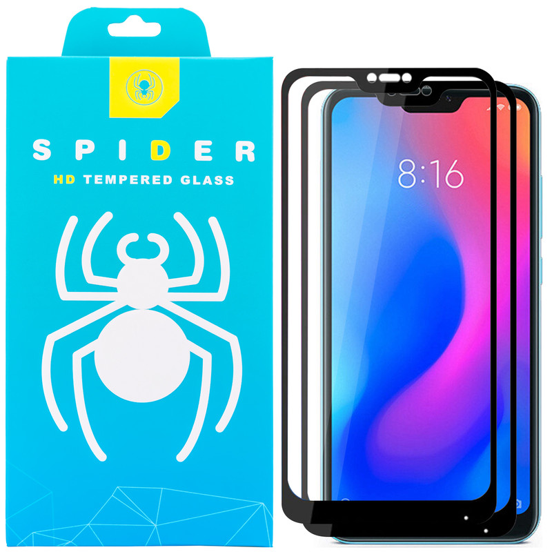 محافظ صفحه نمایش اسپایدر مدل GP-2000 مناسب برای گوشی موبایل شیائومی Mi 6 Pro بسته دو عددی