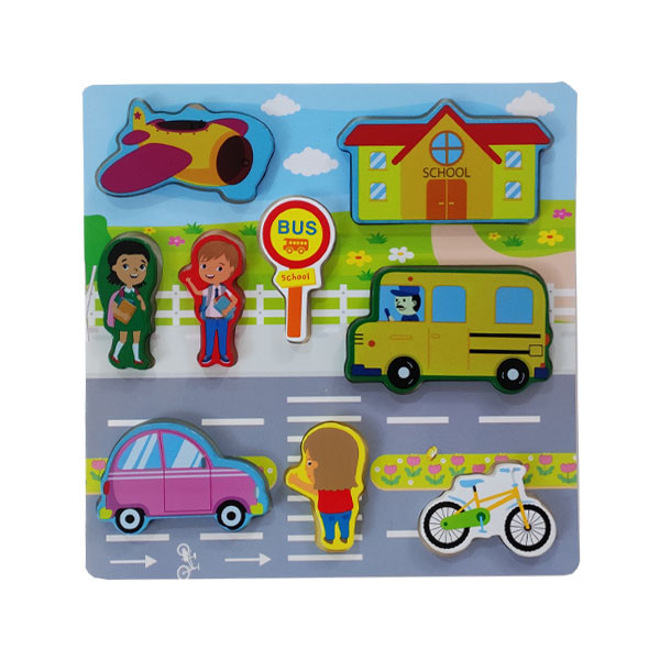 خرید و قیمت بازی آموزشی مدل وسایل نقلیه