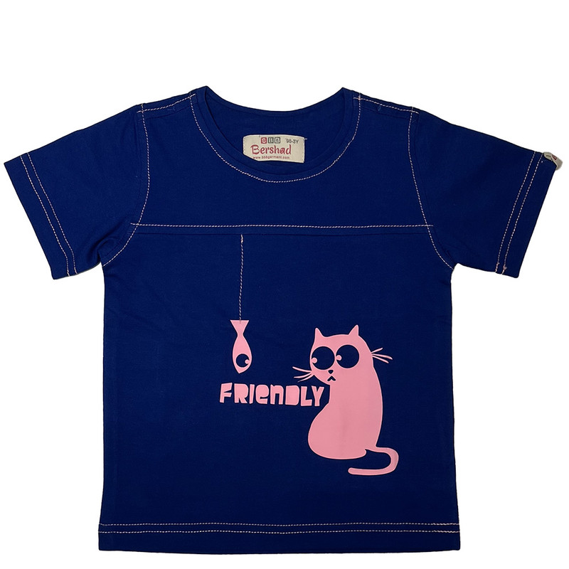 خرید و قیمت تی شرت آستین کوتاه بچگانه برشاد مدل S102