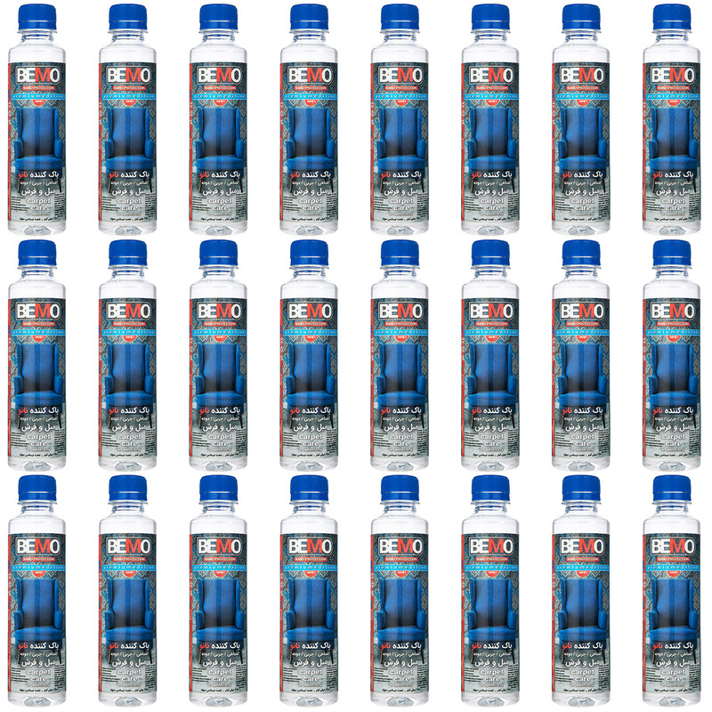 مایع پاک کننده مبل و فرش بمو مدل FAN2 حجم 250 میلی لیتر بسته 24 عددی