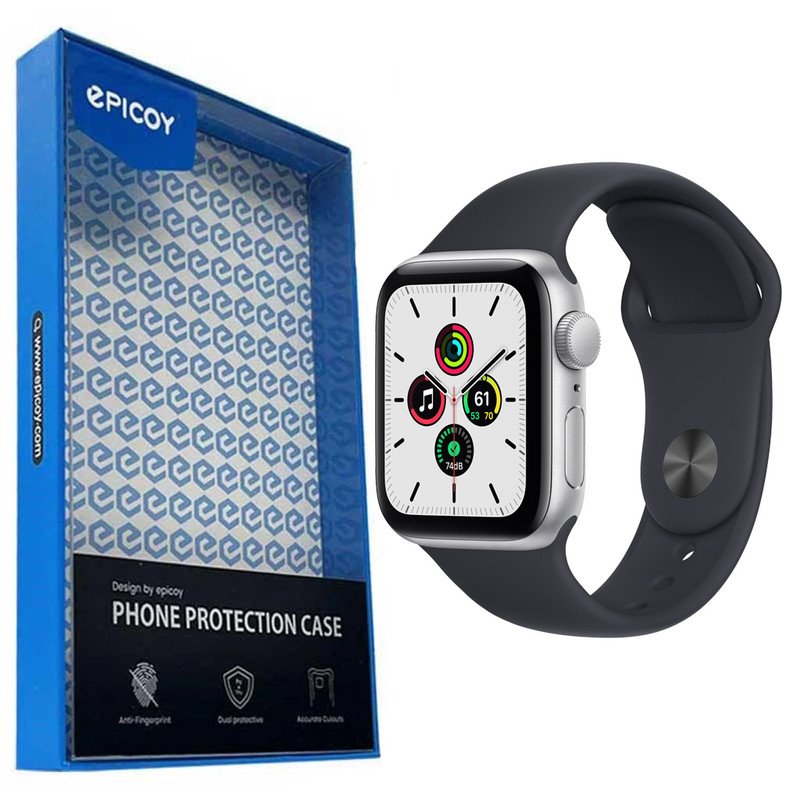 بند اپیکوی مدل SiliconBand مناسب برای اپل واچ 42/44/45/49 میلی متری