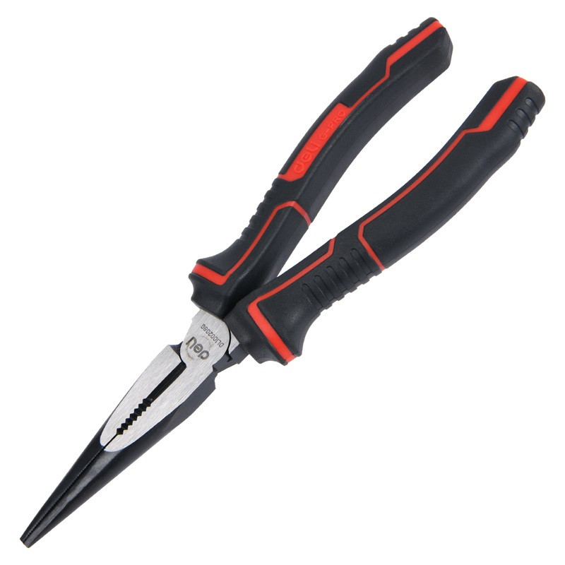 انبر دم باریک دلی مدل DL100208G سایز 8 اینچ