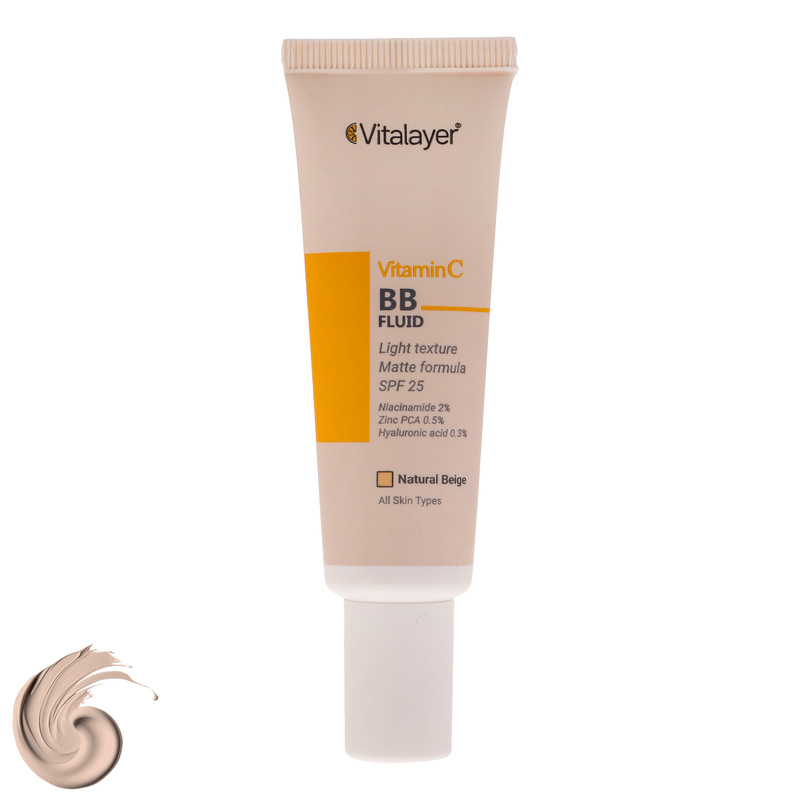 خرید و قیمت کرم پودر BB ویتالیر مدل Vitamin C حجم 30 میلی لیتر