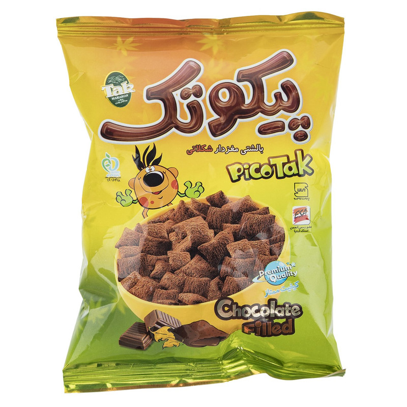 پیکوتک بالشتی مغزدار شکلاتی تک ماکارون - 25 گرم