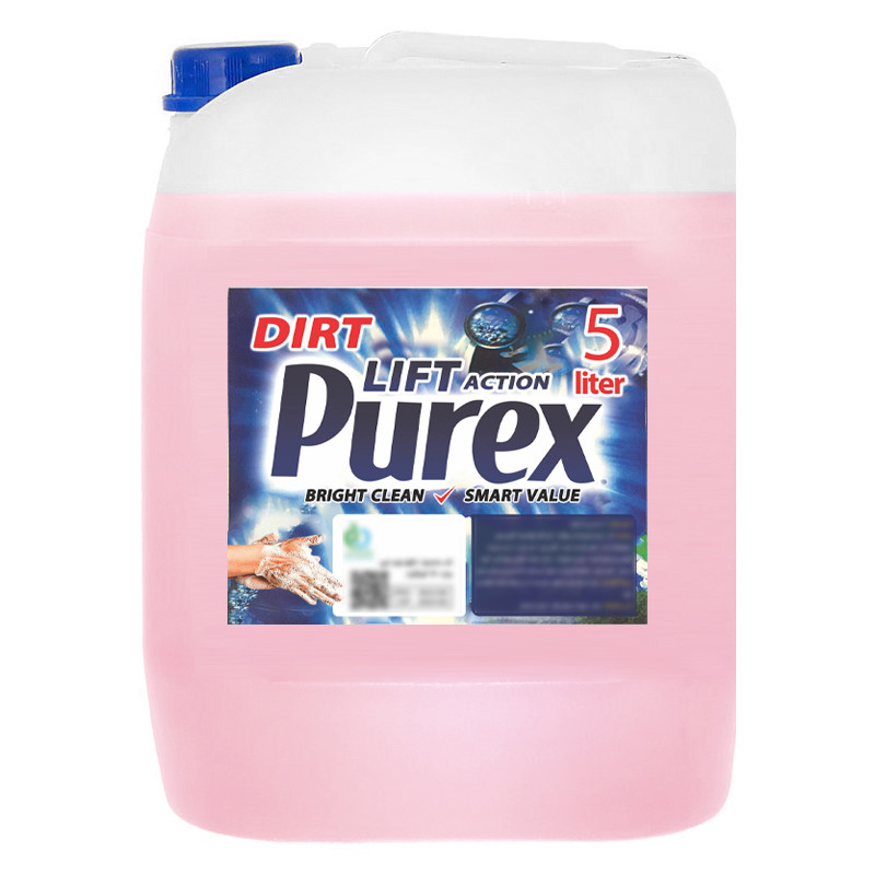 خرید و قیمت مایع دستشوئی پورکس مدل گل حجم 5 لیتر