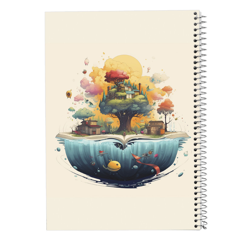 خرید و قیمت دفتر نت موسیقی 50 برگ مدوپد مدل Ghibli کد DF2486