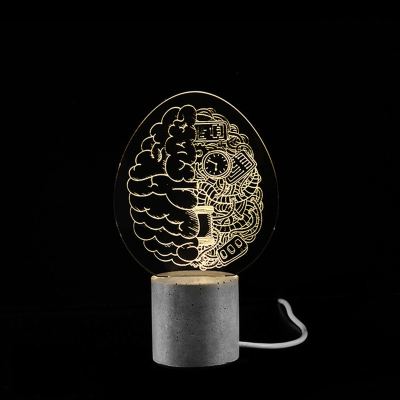 چراغ خواب دکوراتیو پلاس مدلAC-028