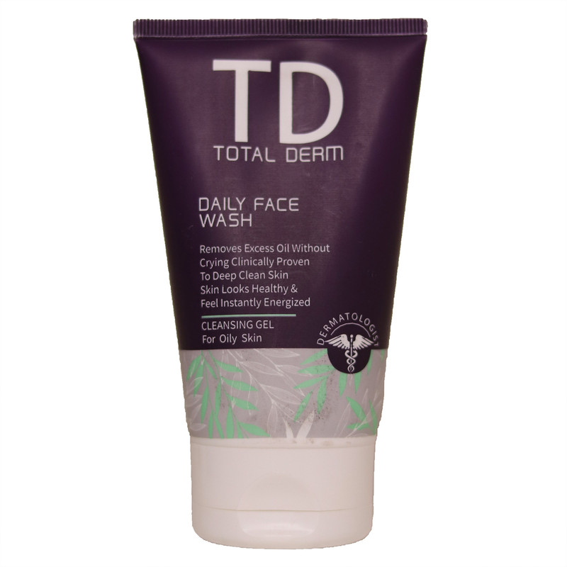 ژل شستشو صورت توتال درم deep clean skin حجم 150 میلی لیتر
