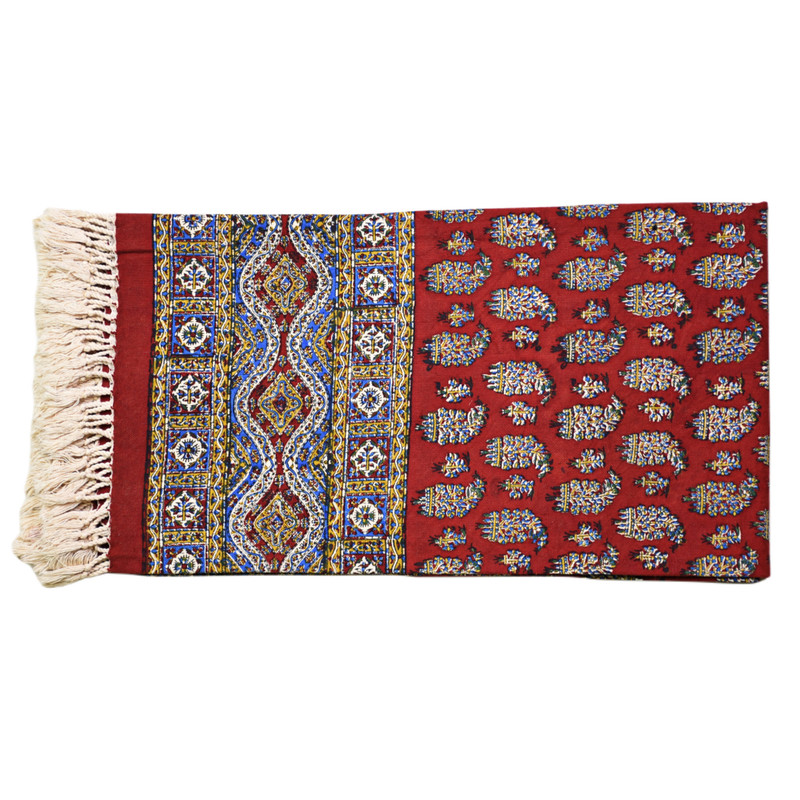 رومیزی قلمکار قلمکار صدر مدل کف لپ