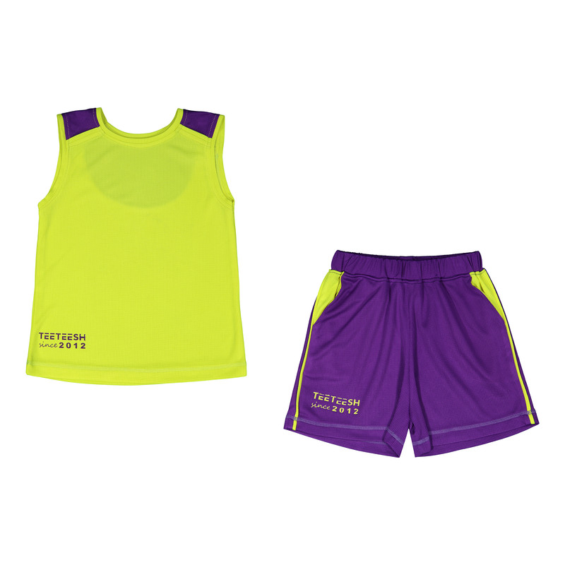 ست تاپ و شلوارک ورزشی دخترانه تیتیش مدل 545