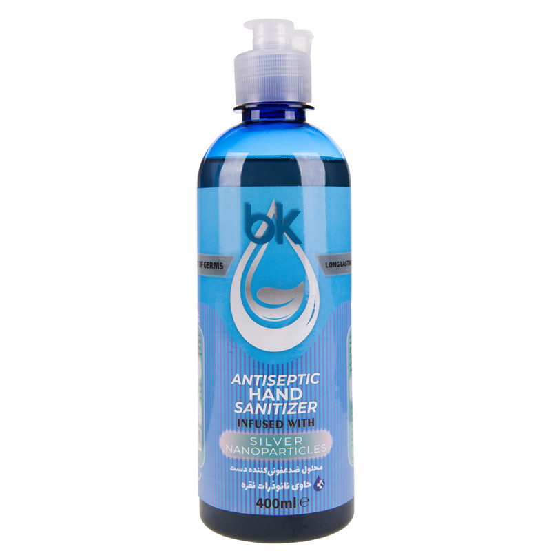 محلول ضدعفونیکننده دست نانوسیلوری بیکی مدل ws775 حجم ۴۰۰ میلیلیتر