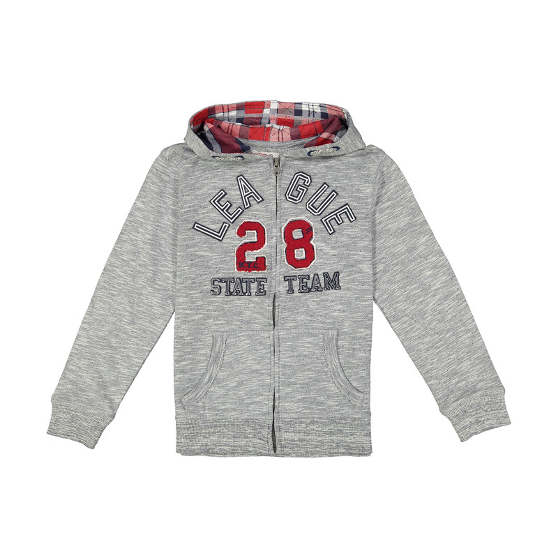 هودی پسرانه او وی اس مدل 007907021-GREY