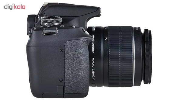 دوربین دیجیتال کانن مدل EOS 2000D به همراه لنز 18-55 میلی متر IS II7