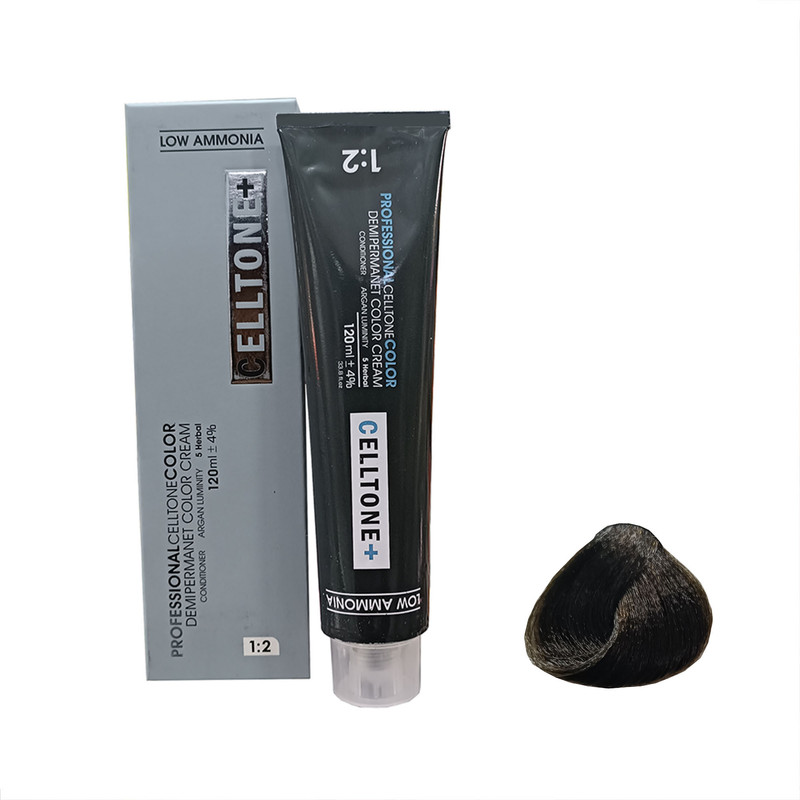 رنگ مو سلتون مدل Matt شماره 6/8 حجم 120میلی لیتر رنگ زیتونی تیره