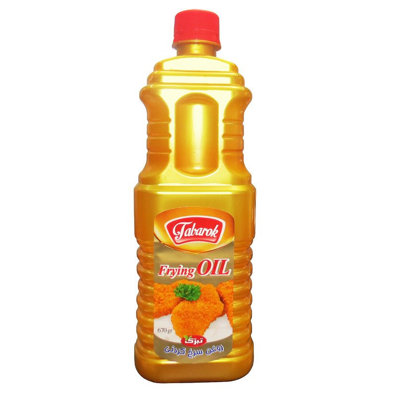 خرید و قیمت روغن سرخ کردنی تبرک - 670 میلی لیتر
